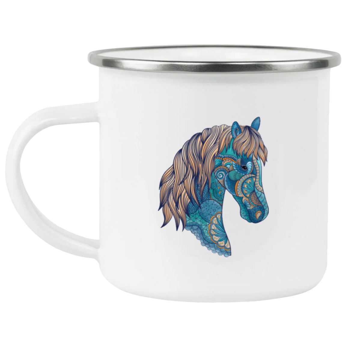 MPS BLUE MAGIC 21271 Enamel Camping Mug