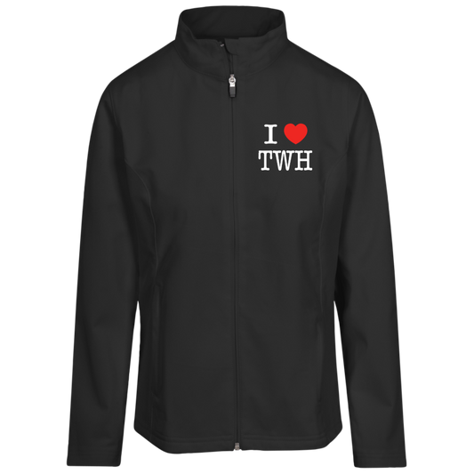 I LOVE TWH WHITE TT80W Team 365 Womens Leader Soft Shell Jacket