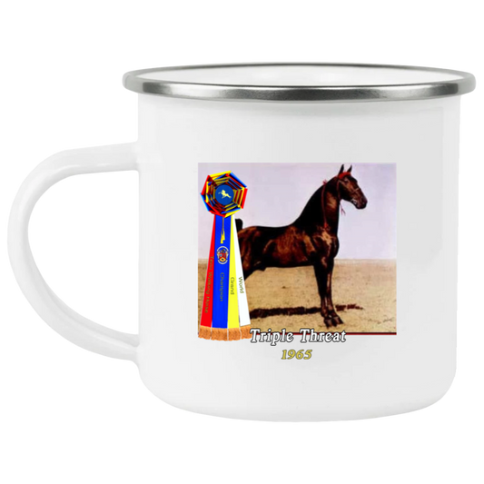 WGC TRIPLE THREAT 21271 Enamel Camping Mug