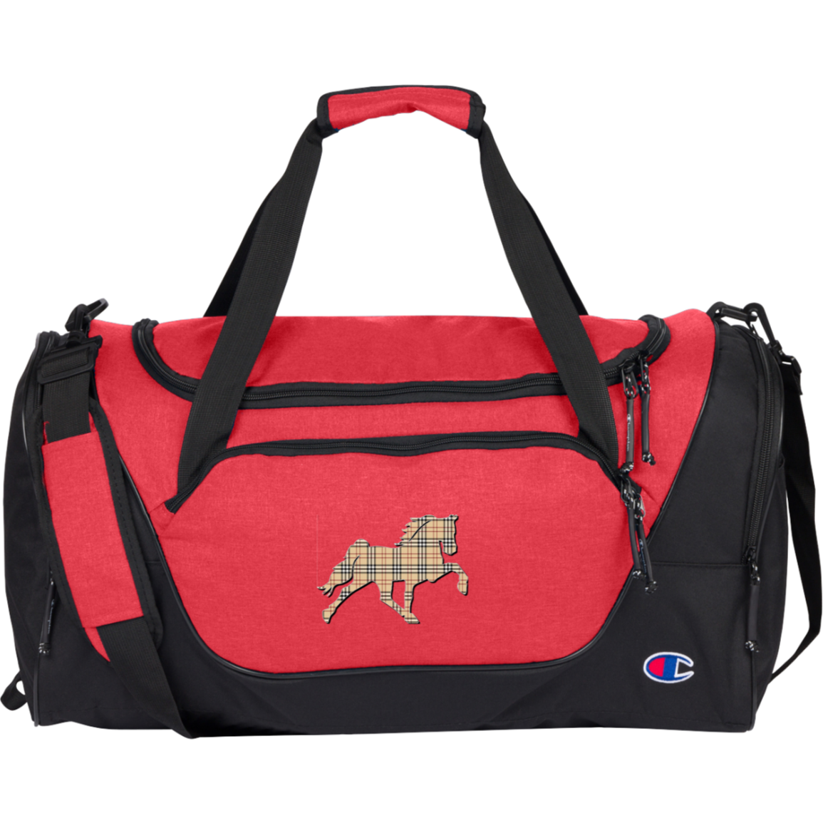 TENNESSEE WALKING HORSE DESIGN 3 JMD (BURBURY) CA1003 Champion Core Duffel