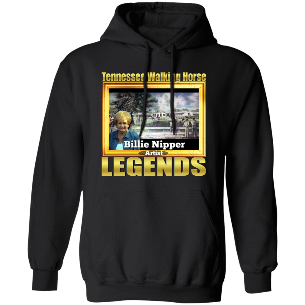 BILLIE NIPPER (Legends Series) G185 Gildan Pullover Hoodie