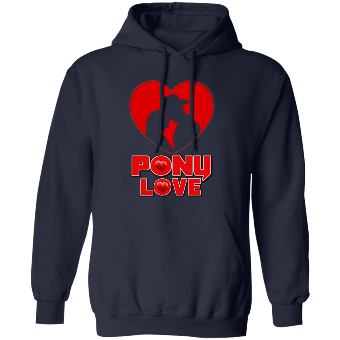 Pony Love G185 Gildan Pullover Hoodie