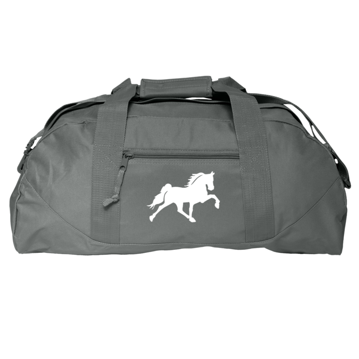 TENNESSEE WALKING HORSE DESIGN 3 JMD (WHITE) 8806 Liberty Bags Game Day Large Square Duffel