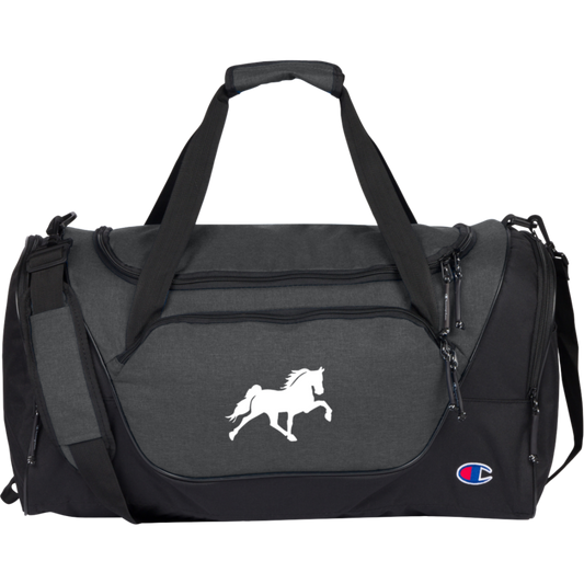 TENNESSEE WALKING HORSE DESIGN 3 JMD (WHITE) CA1003 Champion Core Duffel