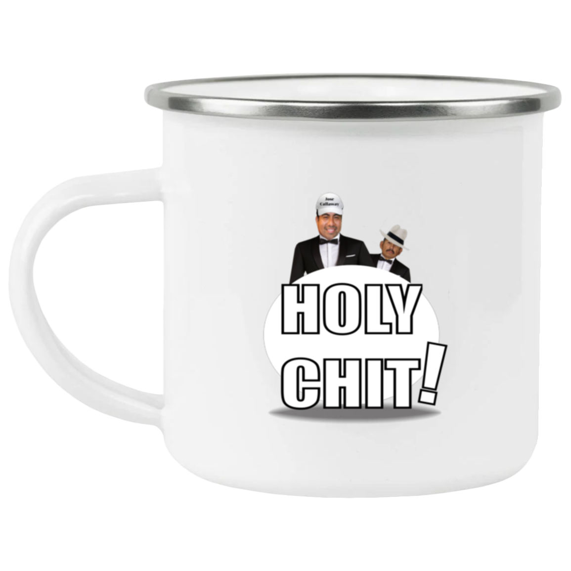 HOLY CHIT 21271 Enamel Camping Mug