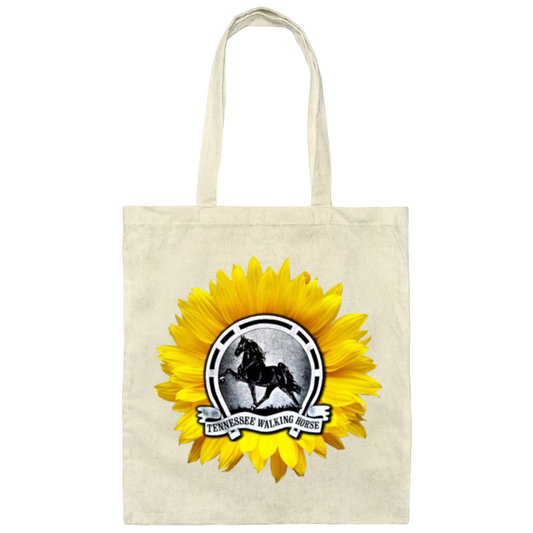 TWH Sunflower Vintage BE007 Canvas Tote Bag