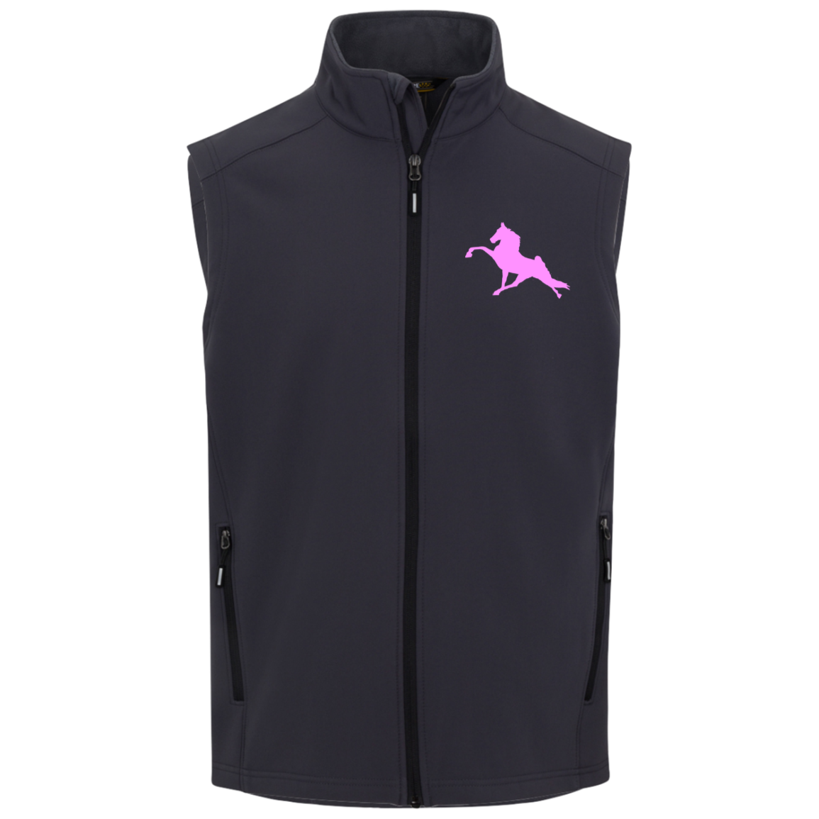 Tennessee Walking Horse Performance (light pink) CE701 Core 365 Mens Cruise Two-Layer Fleece Bonded Soft Shell Vest