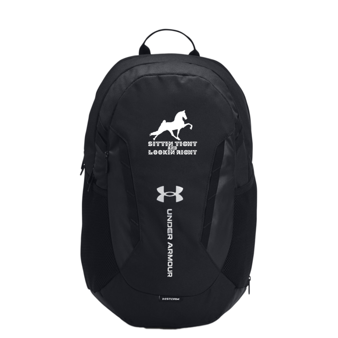 SITTIN TIGHT LOOKIN RIGHT TWH PERFORMANCE(WHITE) 1384673 Under Armour Hustle 6.0 TEAM Backpack