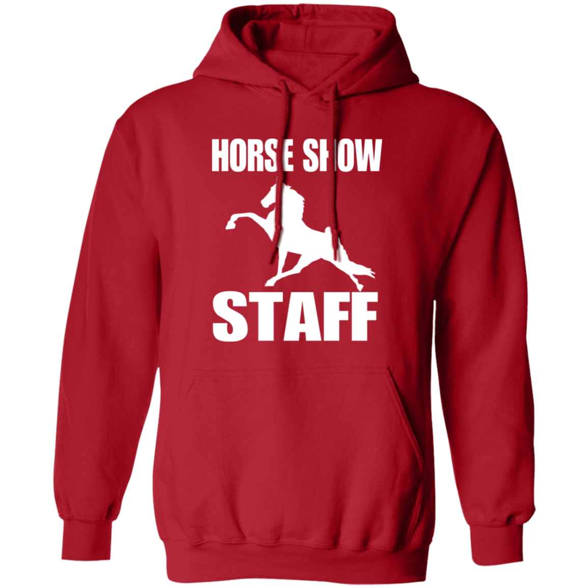 Horse Show Staff G185 Gildan Pullover Hoodie