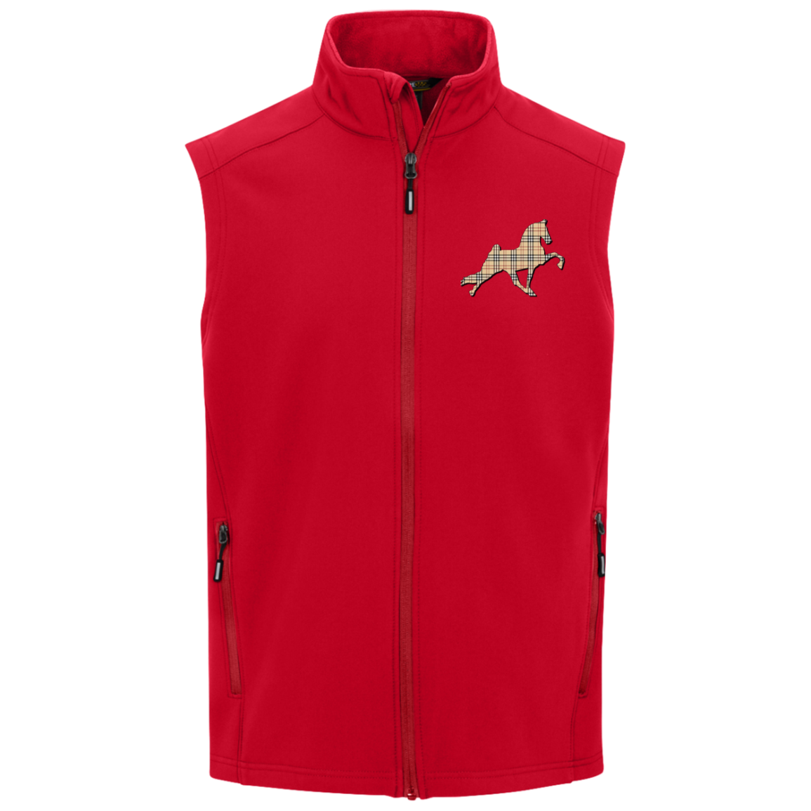 TENNESSEE WALKING PERFORMANCE HORSE  (BURBURY) CE701 Core 365 Mens Cruise Two-Layer Fleece Bonded Soft Shell Vest