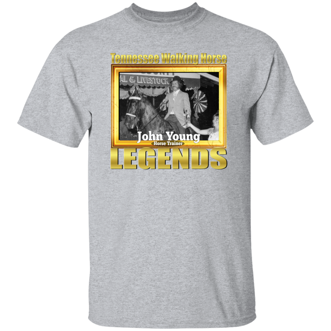 JOHN YOUNG (Legends Series) G500 5.3 oz. T-Shirt