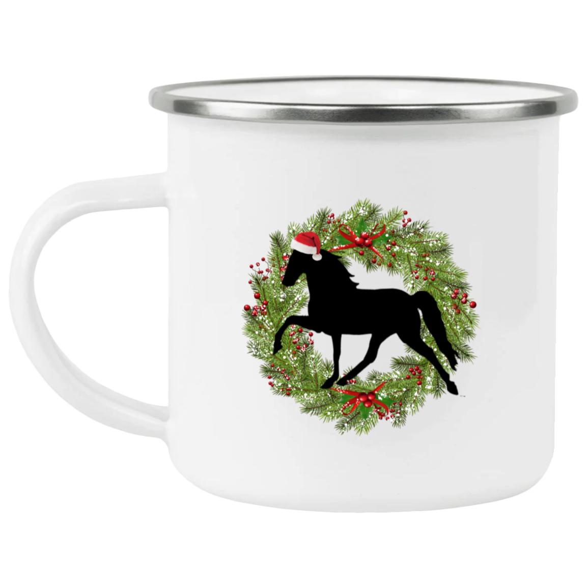 TWH Pleasure Christmas 21271 Enamel Camping Mug