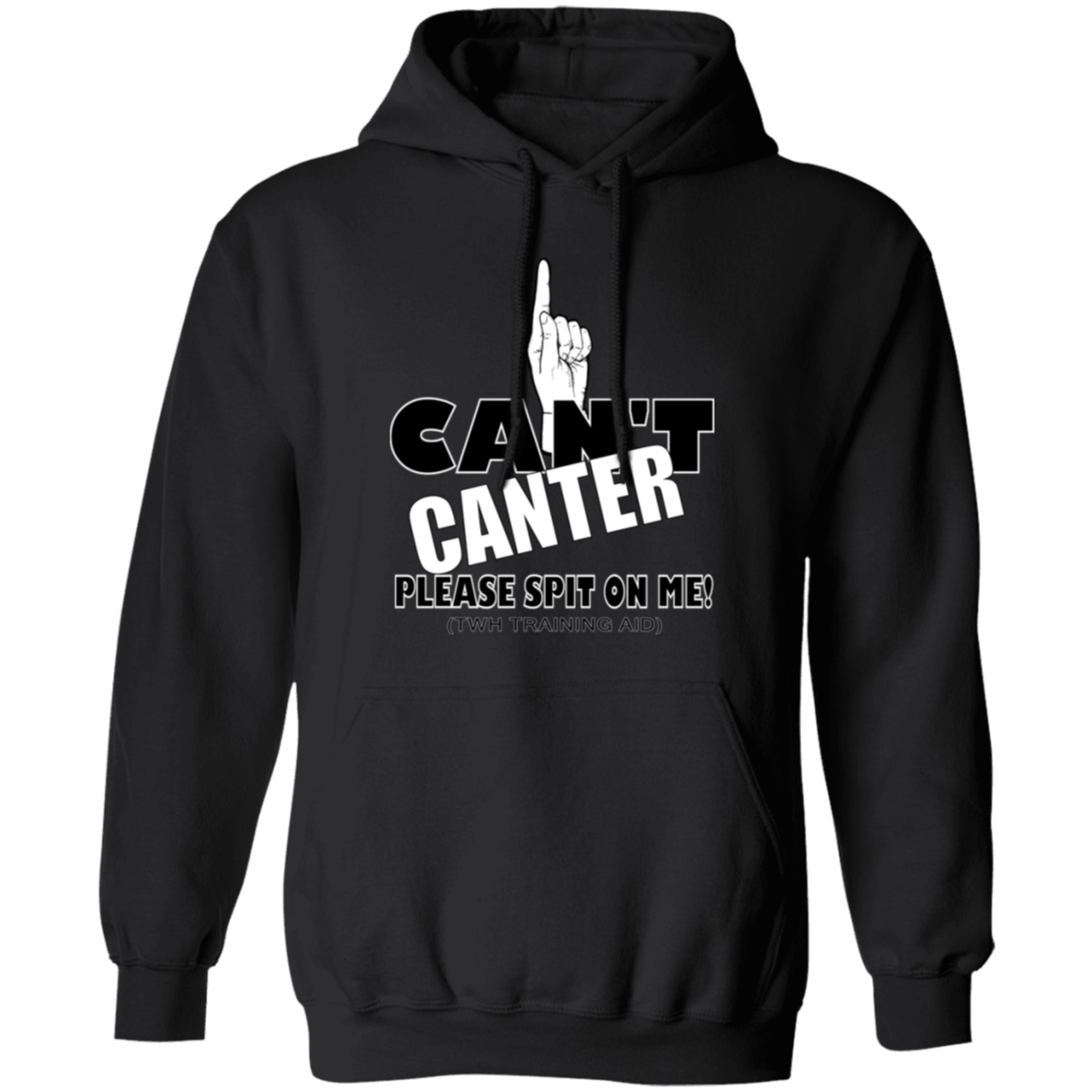 Can't Canter G185 Gildan Pullover Hoodie