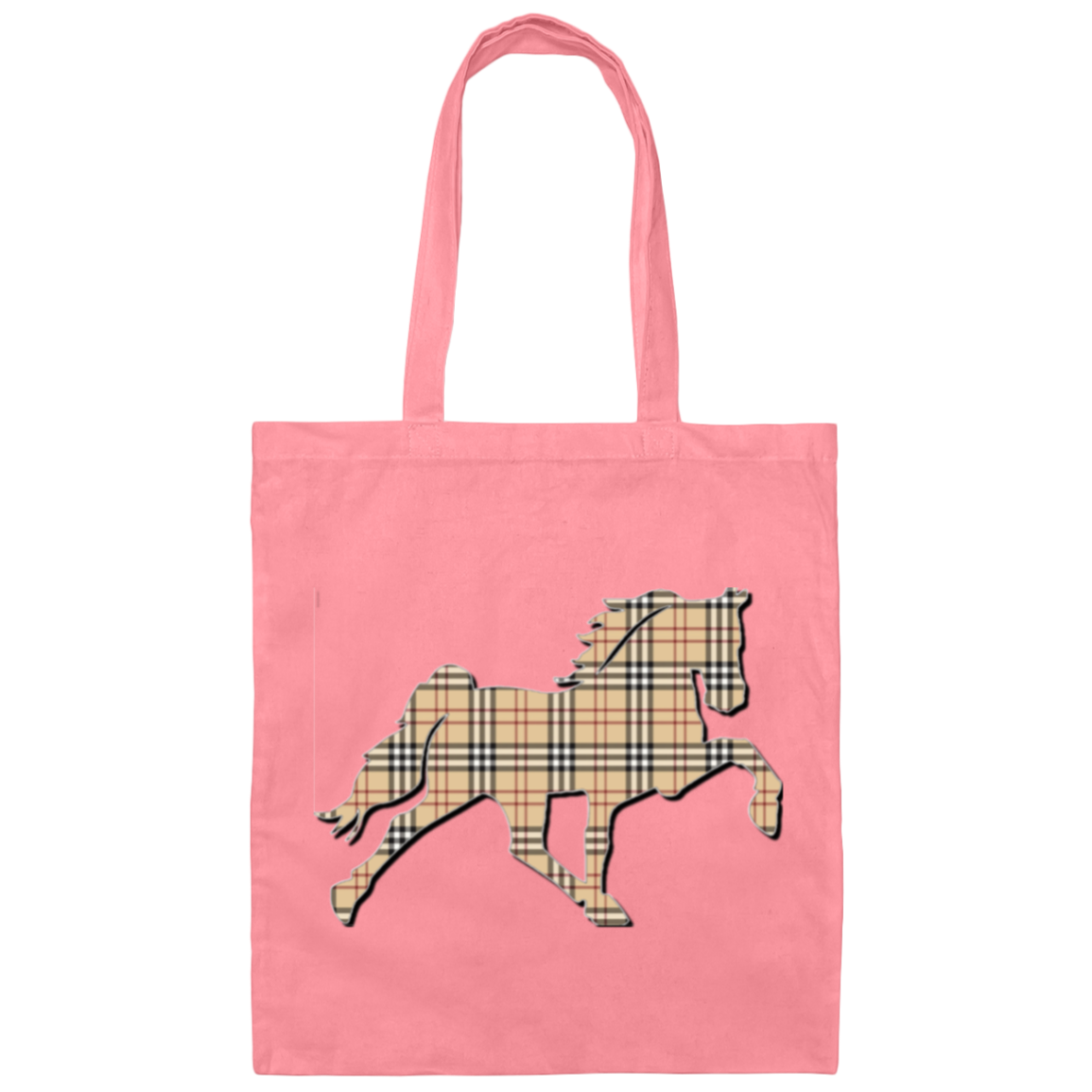 TENNESSEE WALKING HORSE DESIGN 3 JMD (BURBURY) BE007 Canvas Tote Bag