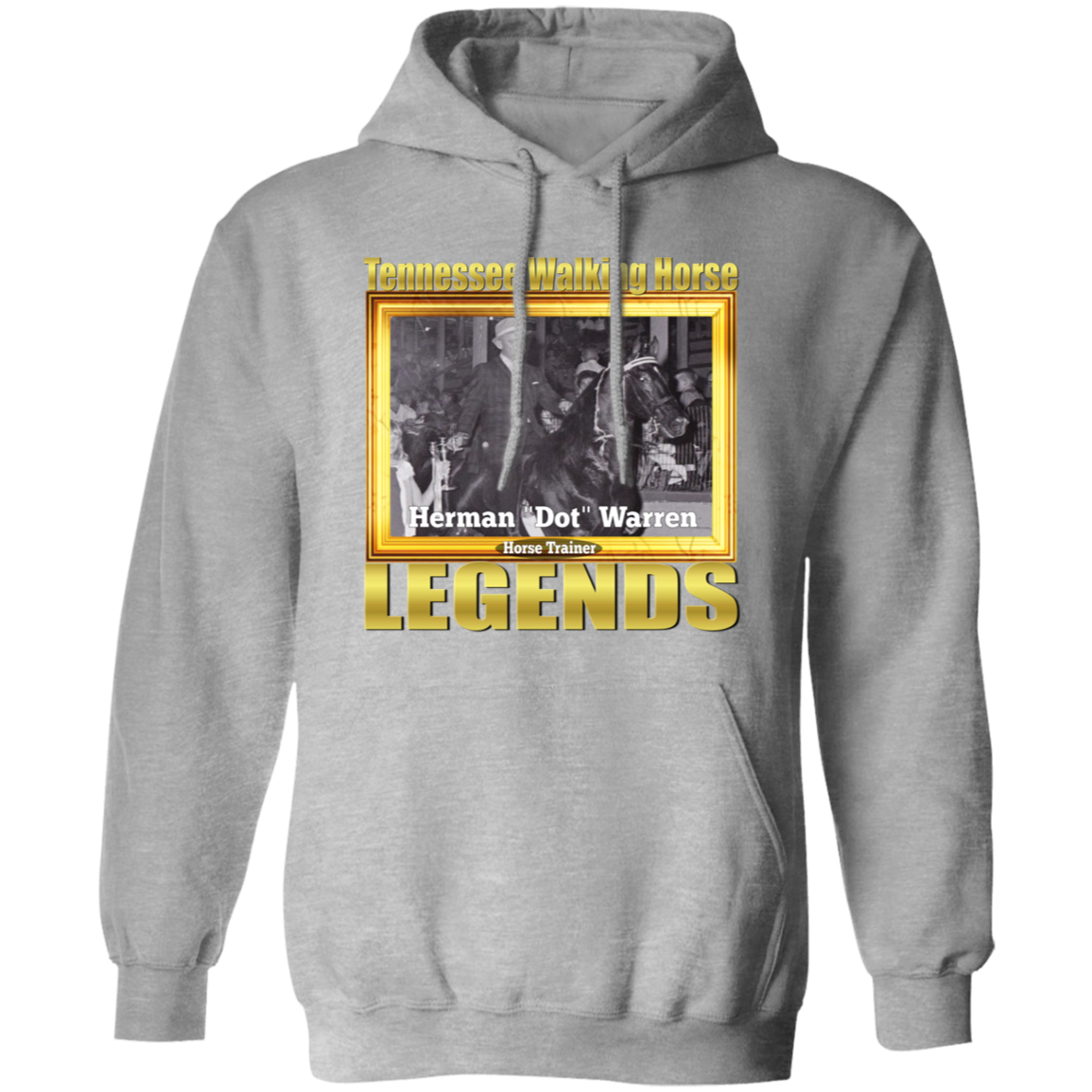 DOT WARREN (Legends Series) G185 Gildan Pullover Hoodie