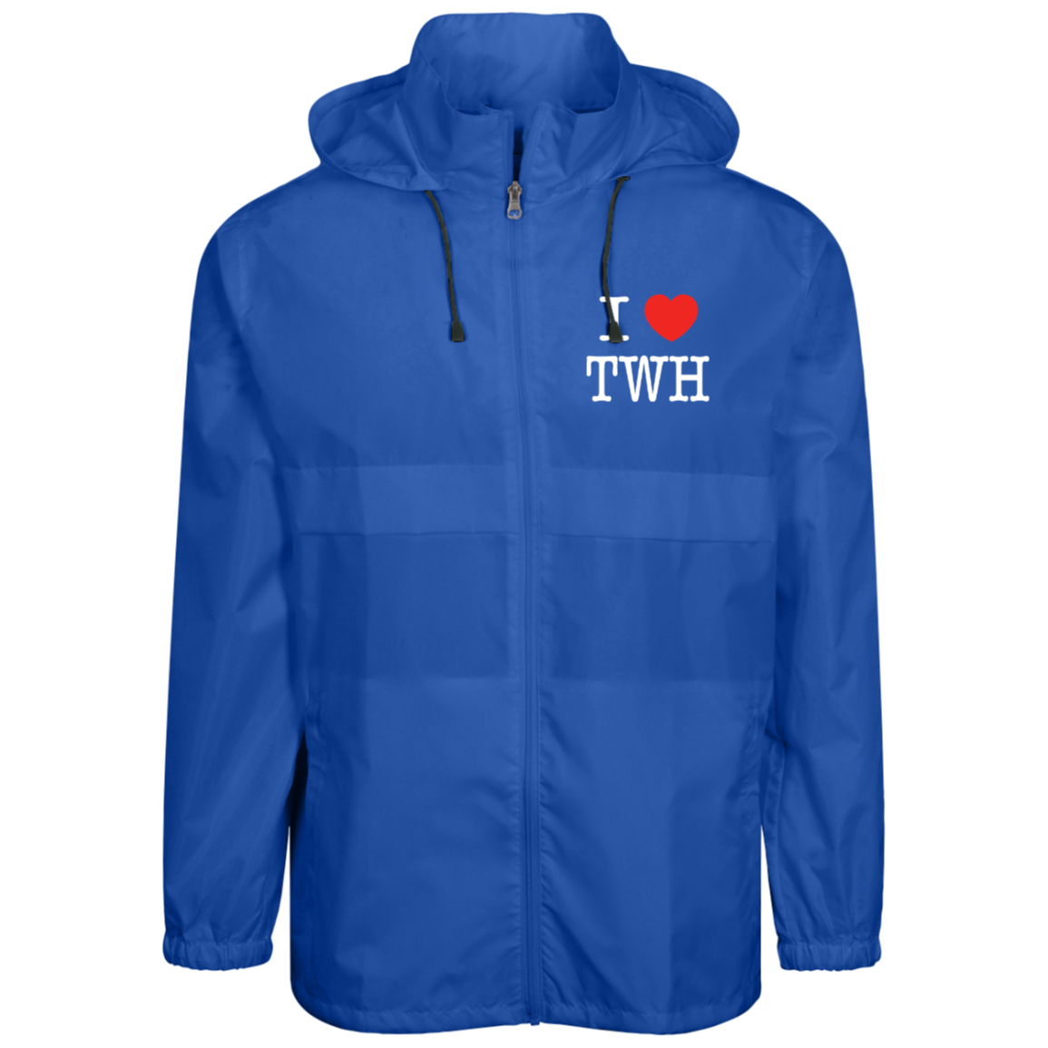 I LOVE TWH WHITE TT73 Team 365 Mens Zone Protect Lightweight Jacket