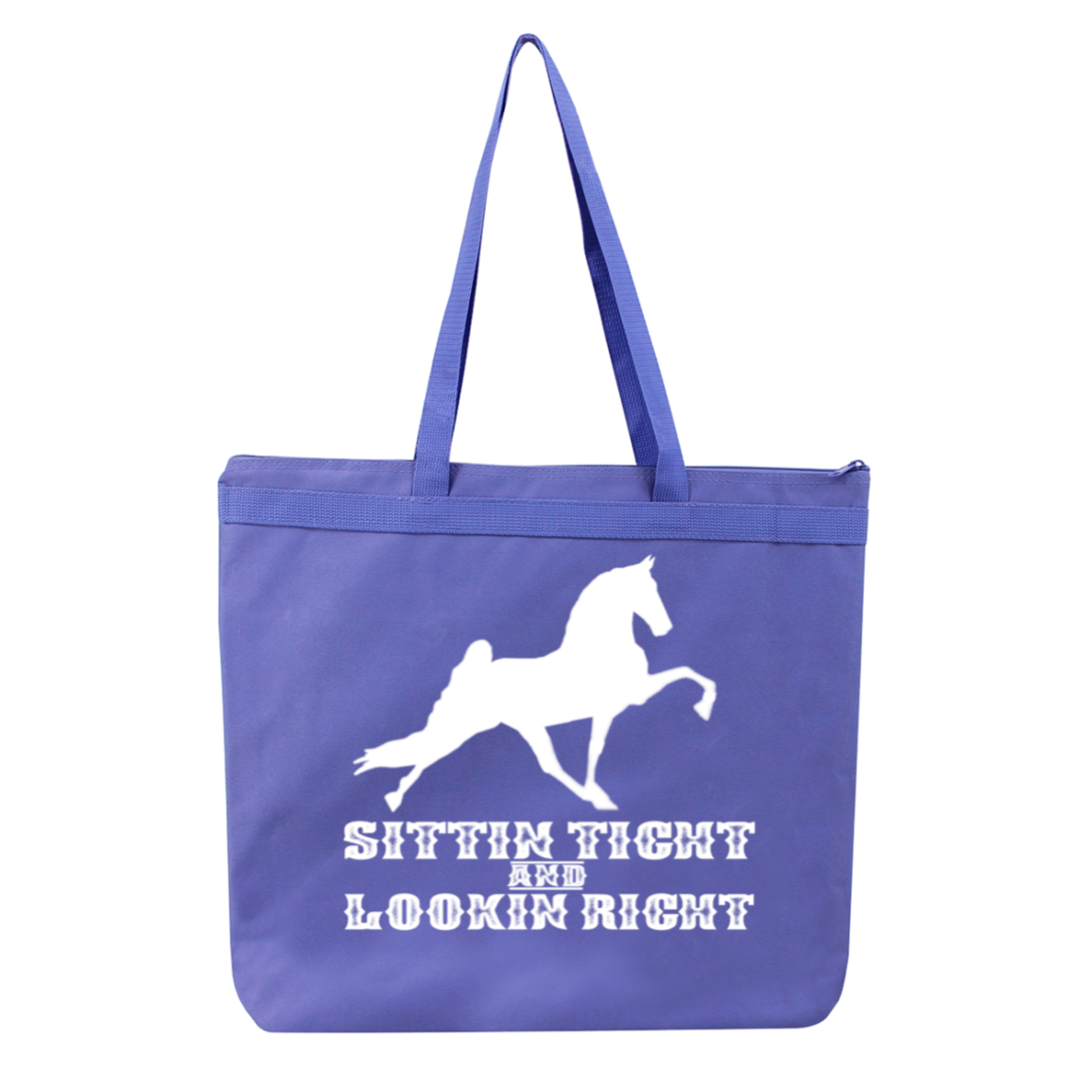 SITTIN TIGHT LOOKIN RIGHT TWH PERFORMANCE(WHITE) 8802 Liberty Bags Melody Large Tote