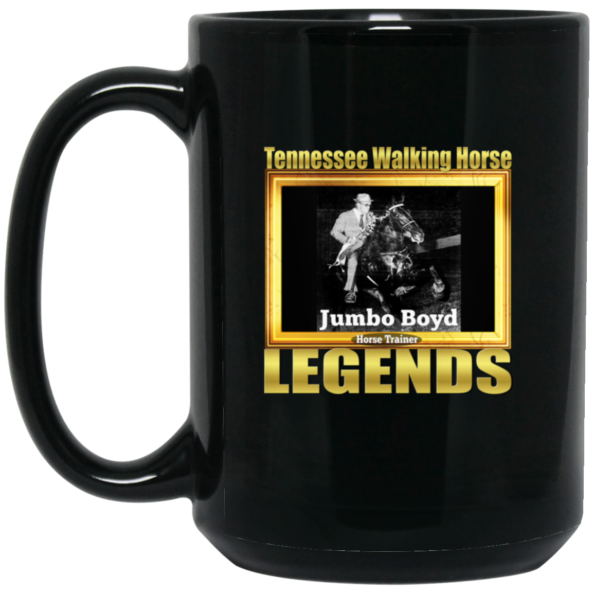 JUMBO BOYD (Legends Series) BM15OZ 15oz Black Mug