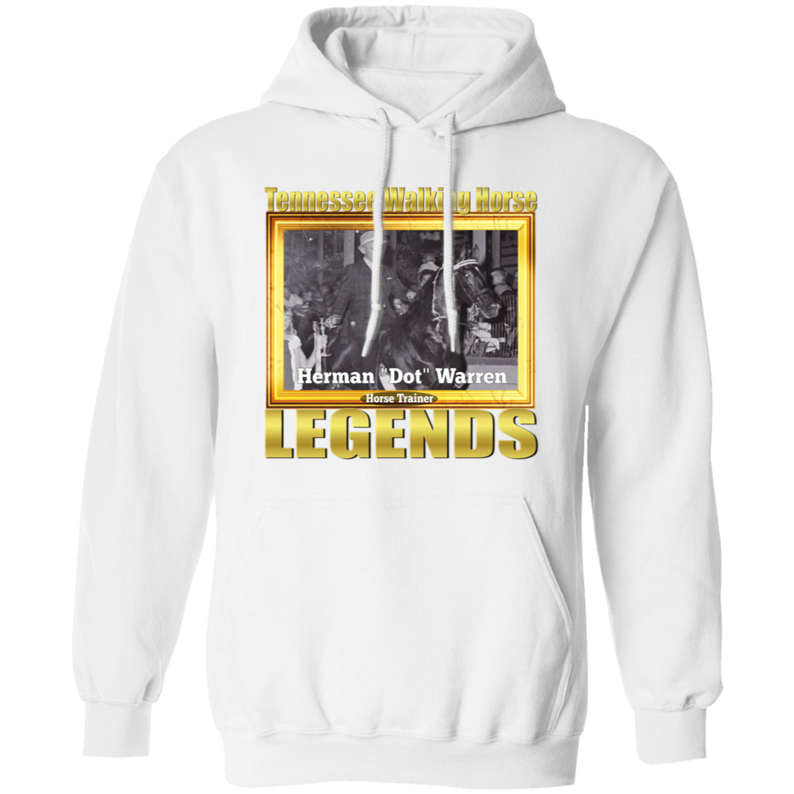 DOT WARREN (Legends Series) G185 Gildan Pullover Hoodie