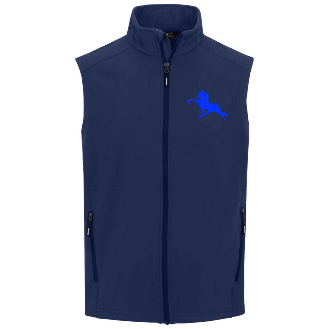 Tennessee Walking Horse Performance (royal blue) CE701 Core 365 Mens Cruise Two-Layer Fleece Bonded Soft Shell Vest