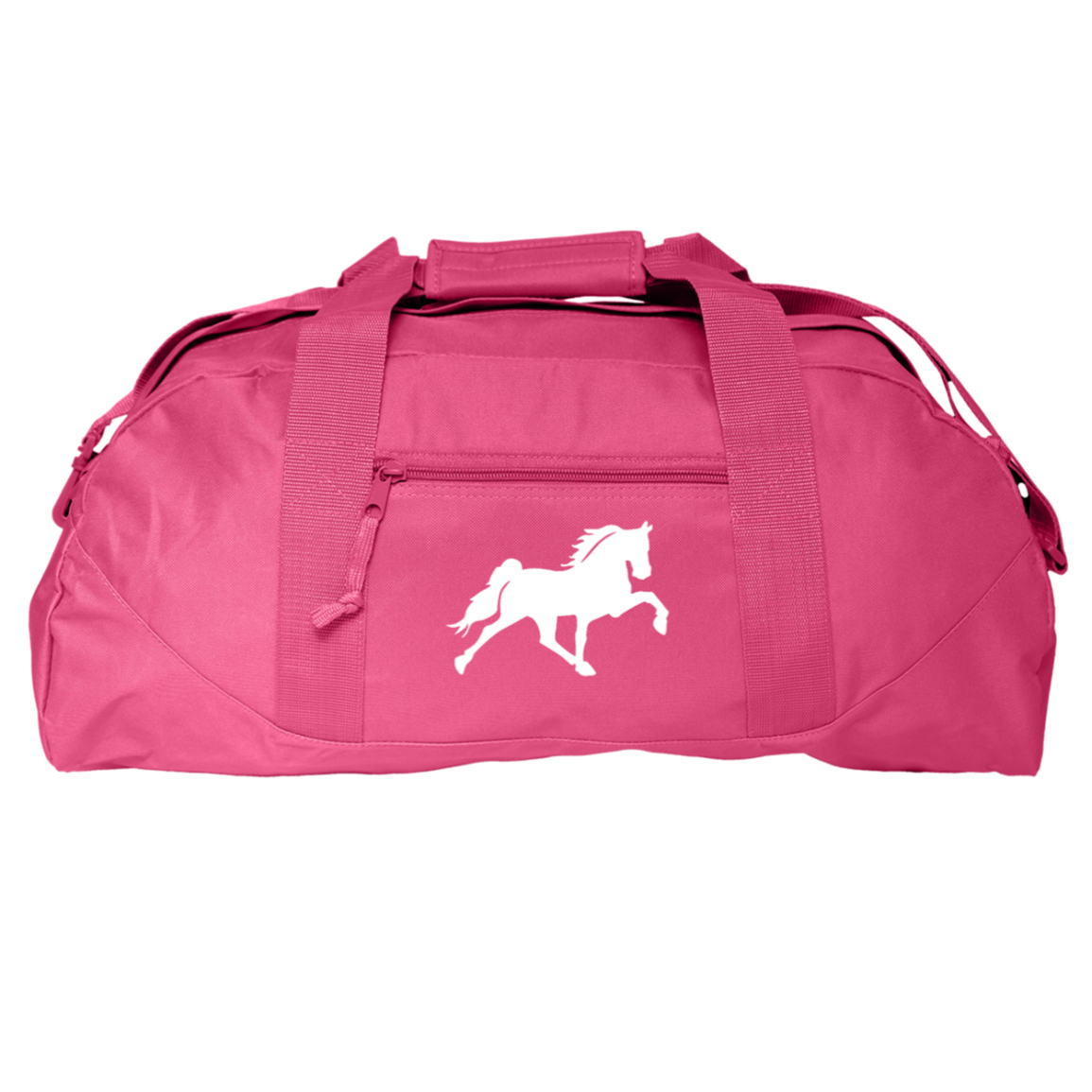 TENNESSEE WALKING HORSE DESIGN 3 JMD (WHITE) 8806 Liberty Bags Game Day Large Square Duffel