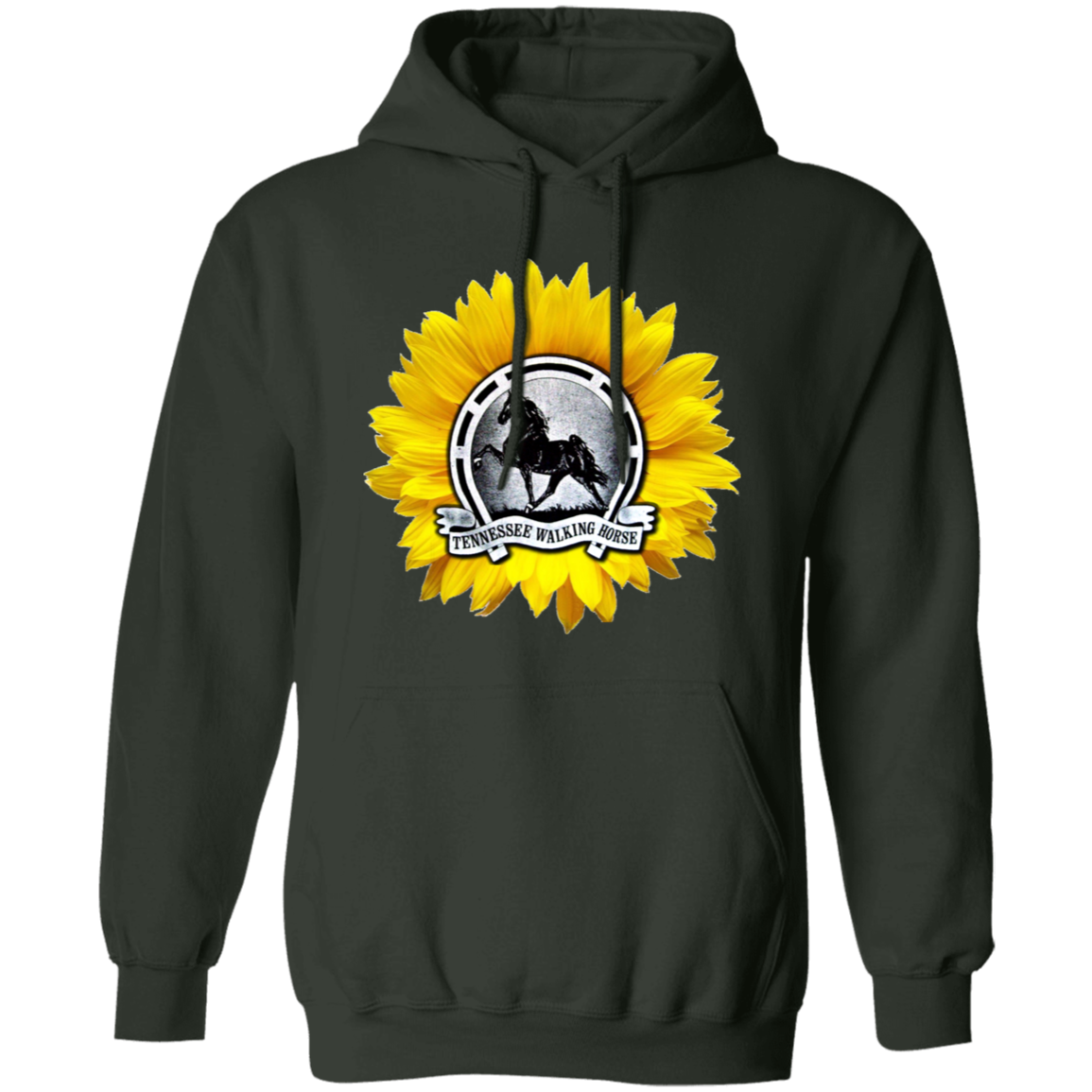 TWH Sunflower Vintage G185 Gildan Pullover Hoodie