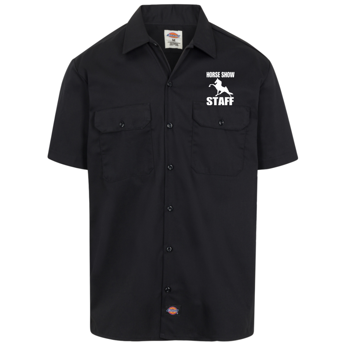 Horse Show Staff 1574 Dickies Men's Short Sleeve Workshirt