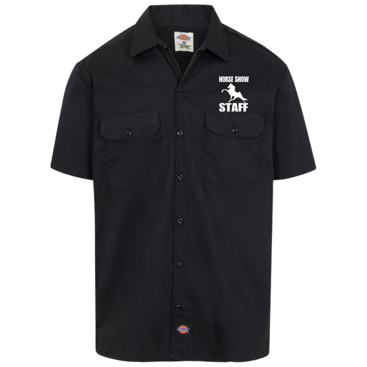 Horse Show Staff 1574 Dickies Men's Short Sleeve Workshirt