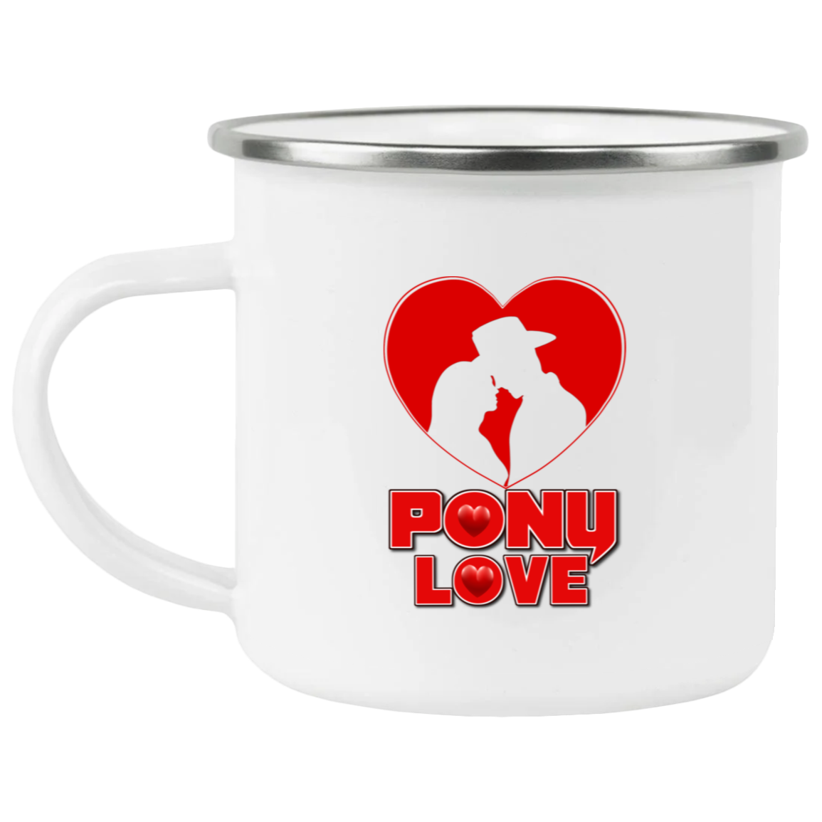 Pony Love 21271 Enamel Camping Mug