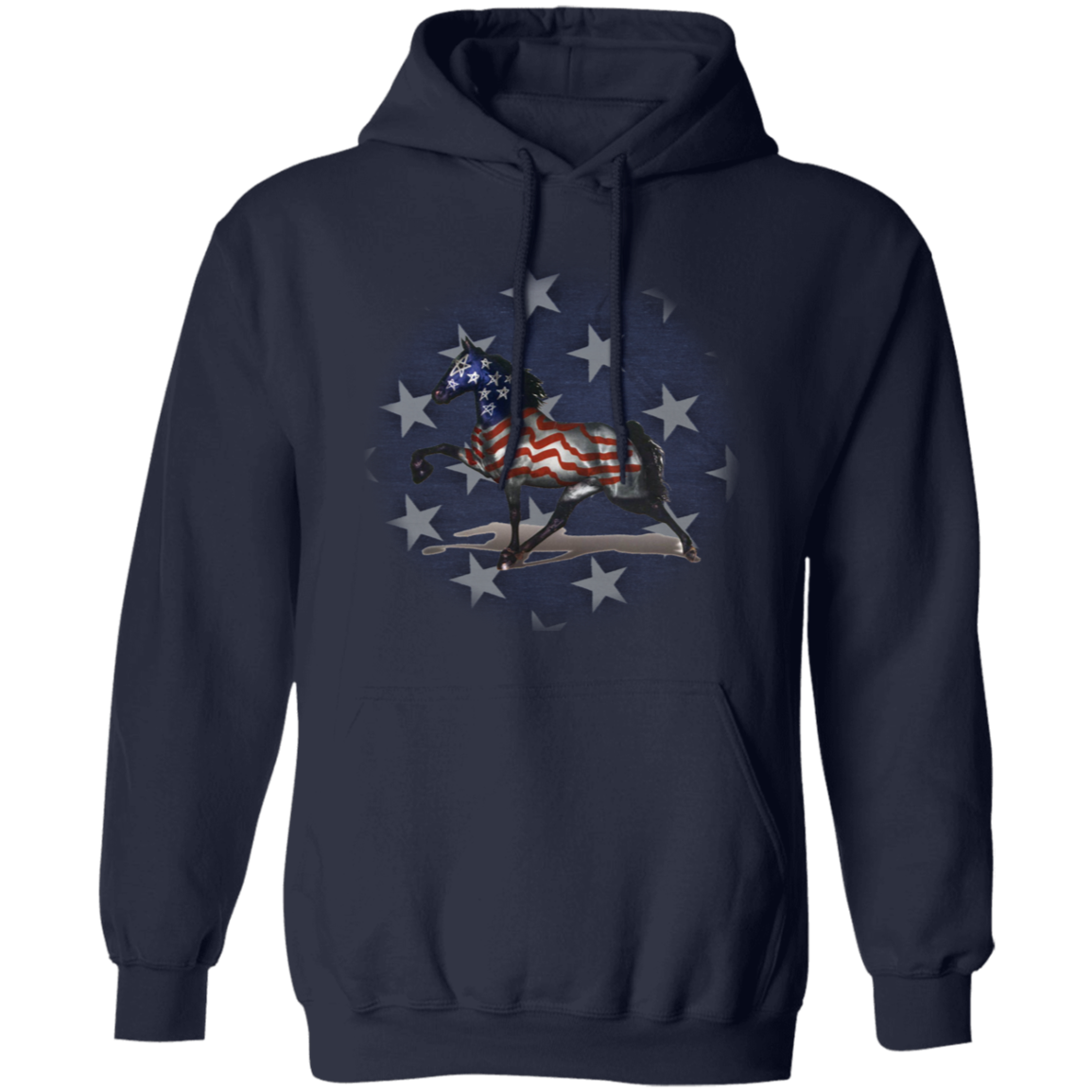 AMERICA'S HORSE G185 Gildan Pullover Hoodie