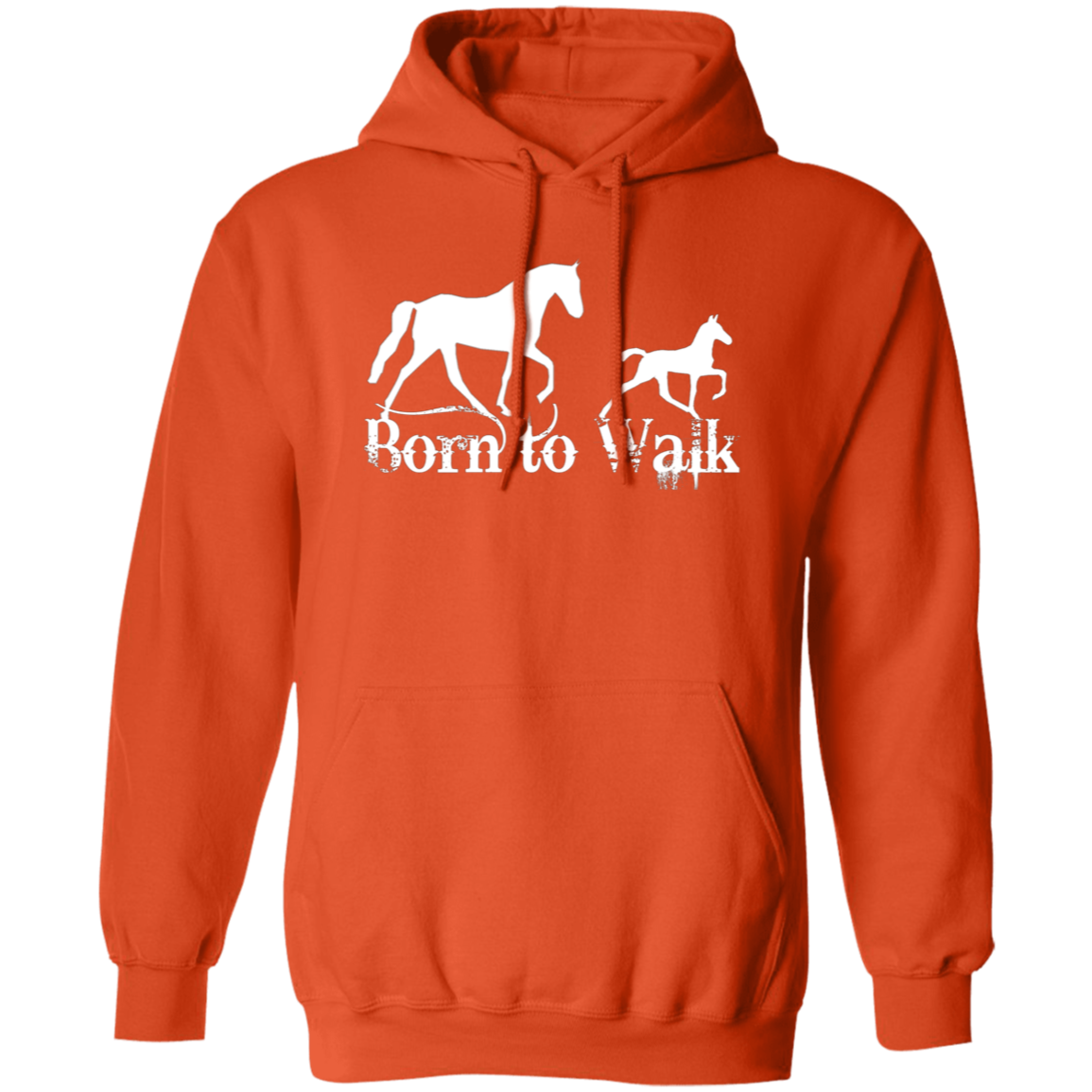 BORN TO WALK G185 Gildan Pullover Hoodie