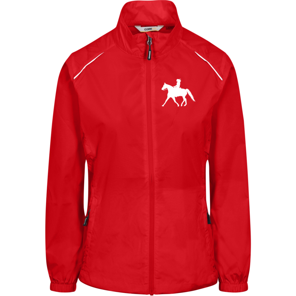 Missouri Fox Trotter LADY FINAL ART WHITE 78183 Core 365 Womens Techno Lite Jacket