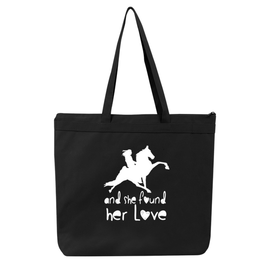 SHEFOUND HER LOVE BLANKET TWH PERFORMANCE 8802 Liberty Bags Melody Large Tote