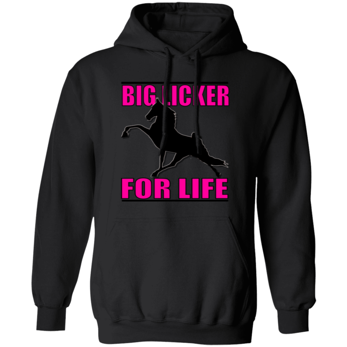 Big Licker for Life Pink G185 Gildan Pullover Hoodie