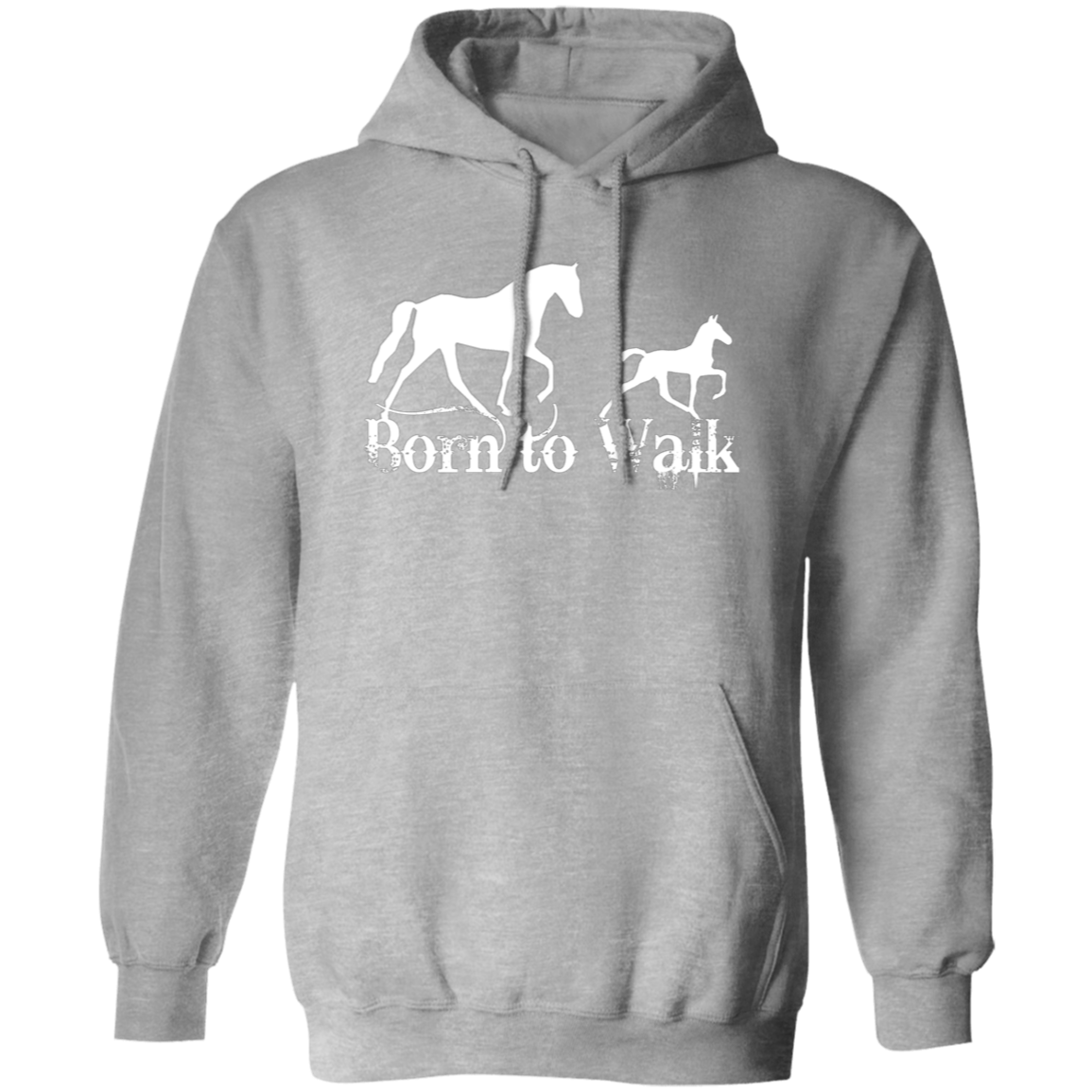 BORN TO WALK G185 Gildan Pullover Hoodie