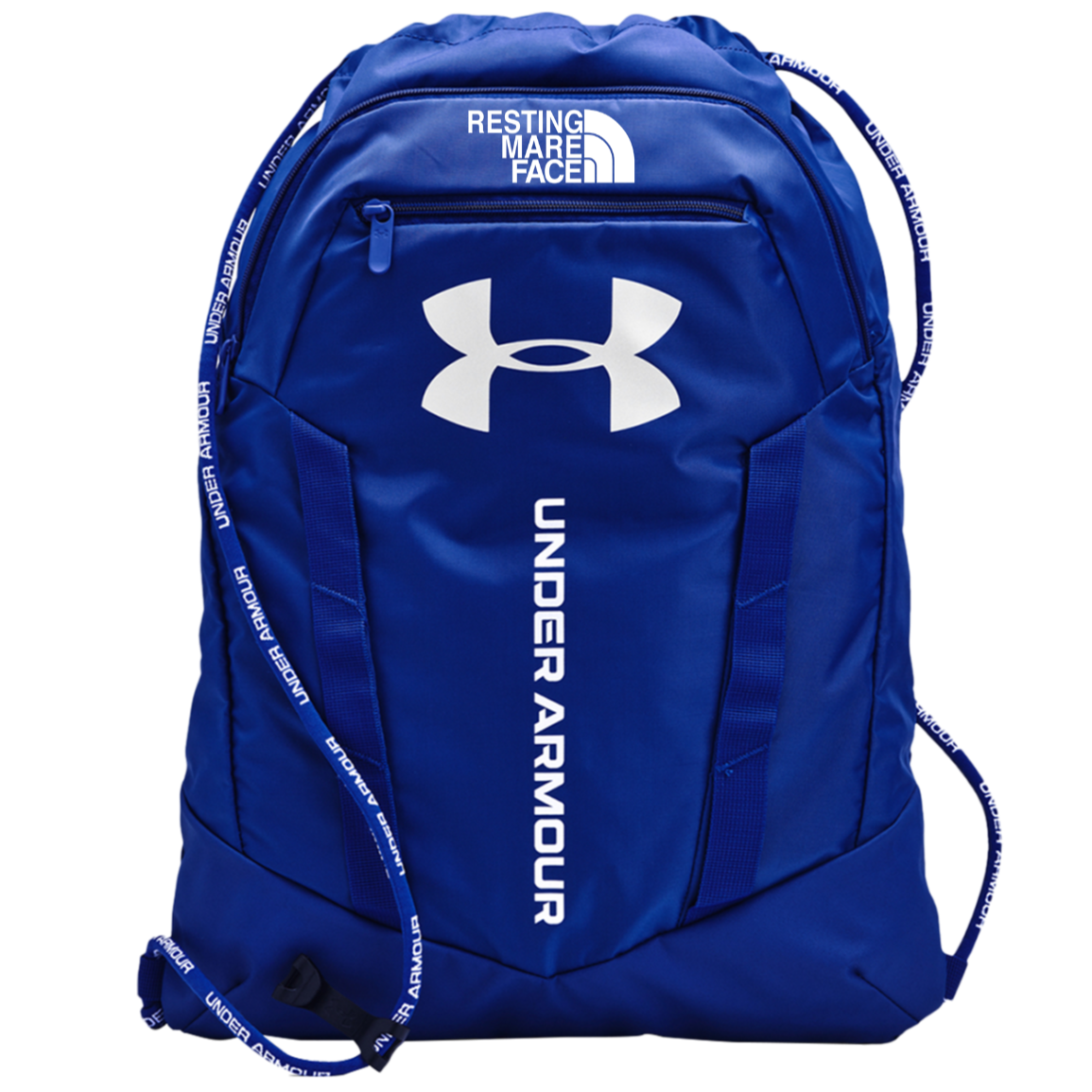 RESTING MARE FACE (white) 1369220 Under Armour Undeniable Sack Pack