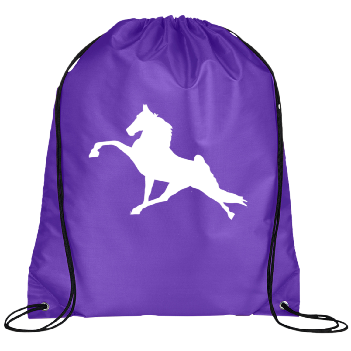 Tennessee Walking Horse Performance (WHITE) BG100 Prime Line Drawstring Cinch Backpack