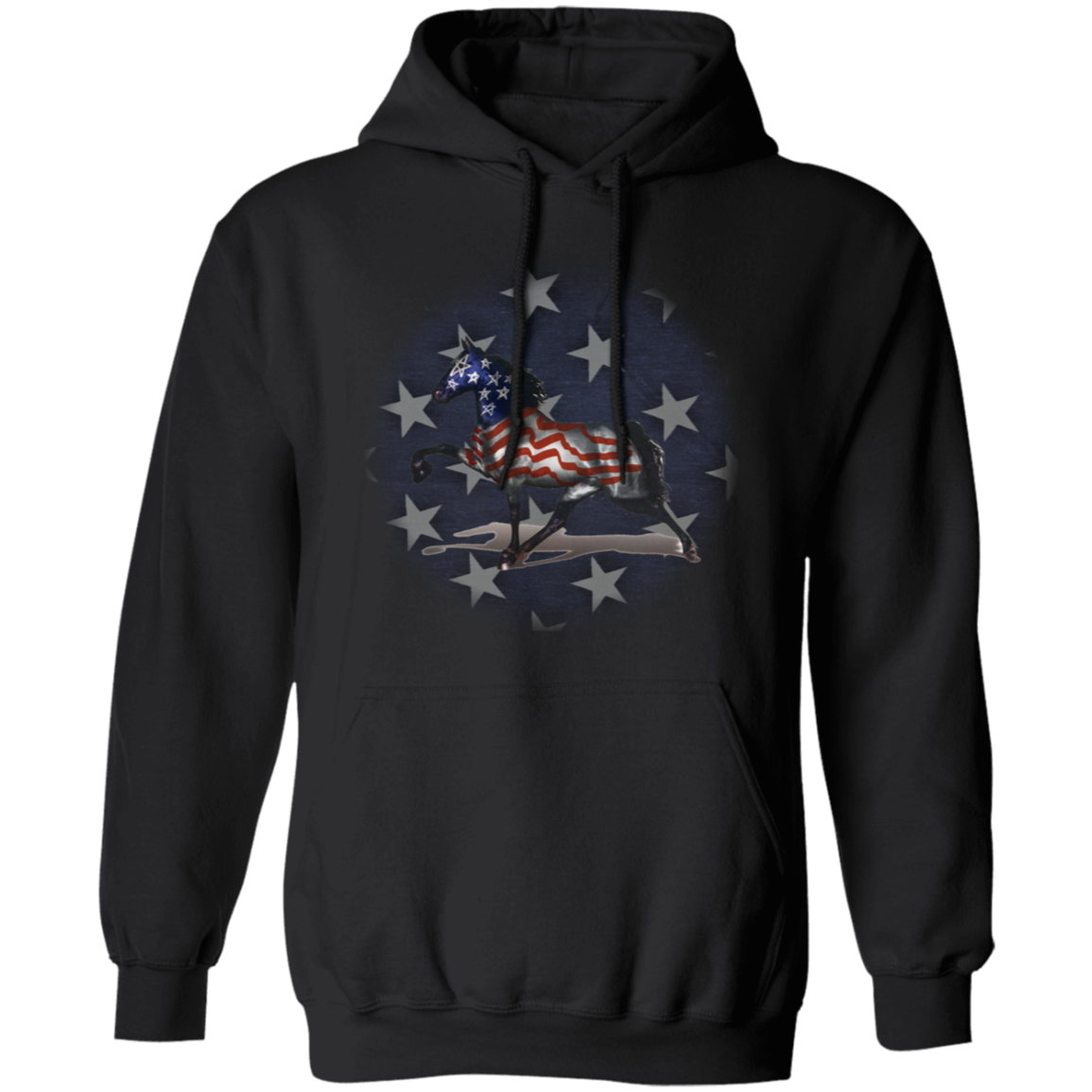 AMERICA'S HORSE G185 Gildan Pullover Hoodie