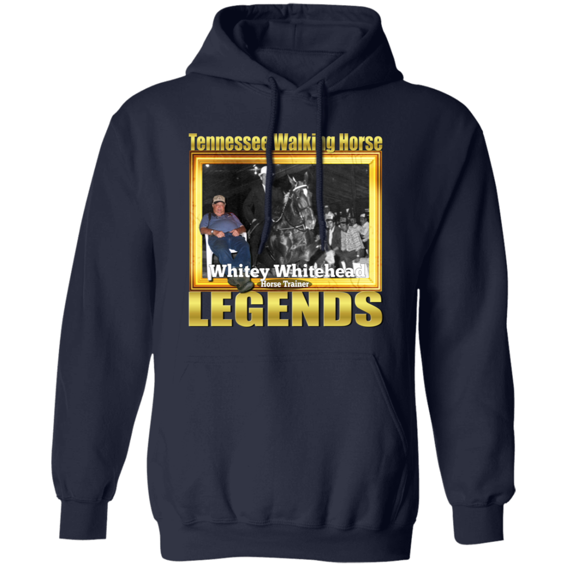 WHITEY WHITEHEAD (Legends Series) G185 Gildan Pullover Hoodie