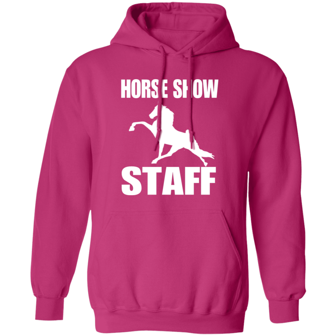 Horse Show Staff G185 Gildan Pullover Hoodie