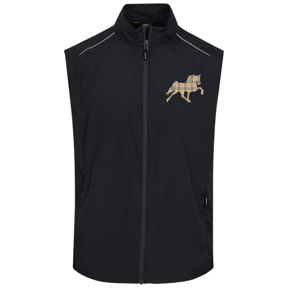 TENNESSEE WALKING HORSE DESIGN 3 JMD (BURBURY) CE703 Core 365 Mens Techno Lite Unlined Vest