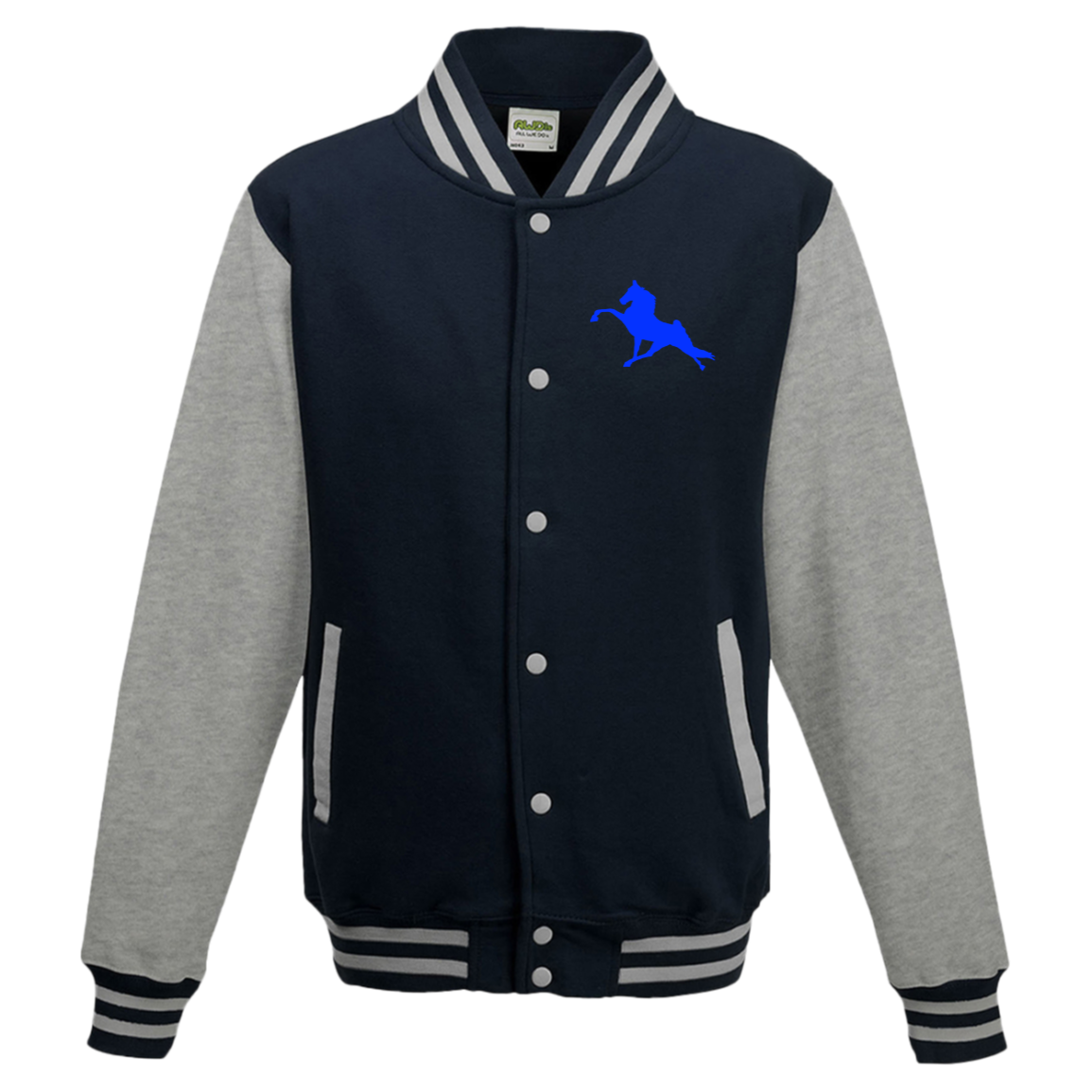 Tennessee Walking Horse Performance (royal blue) JHA043 AWDis Mens Letterman Jacket