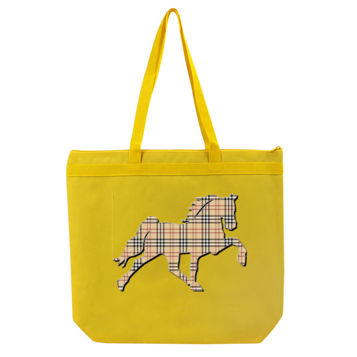 TENNESSEE WALKING HORSE DESIGN 3 JMD (BURBURY) 8802 Liberty Bags Melody Large Tote