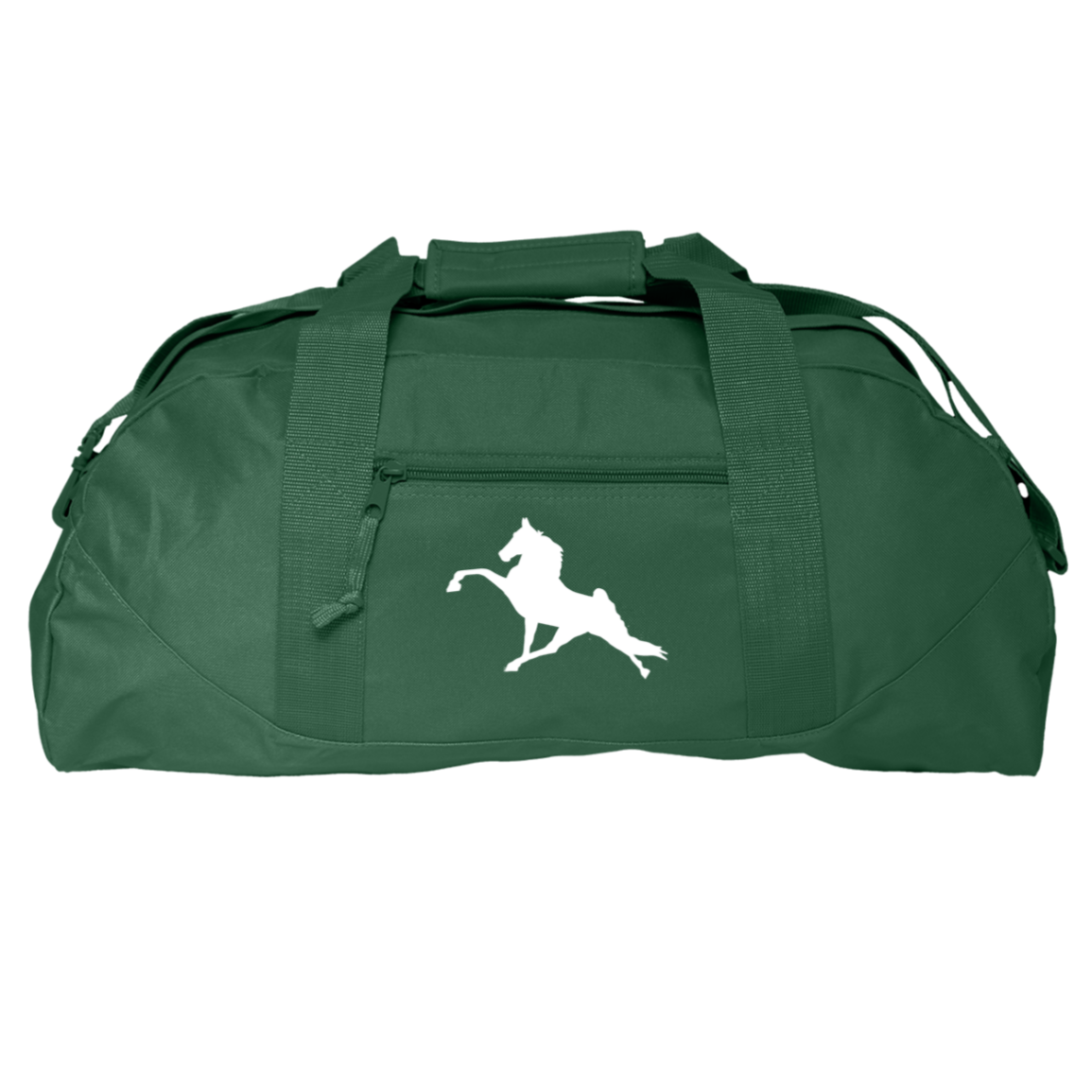 Tennessee Walking Horse Performance (WHITE) 8806 Liberty Bags Game Day Large Square Duffel