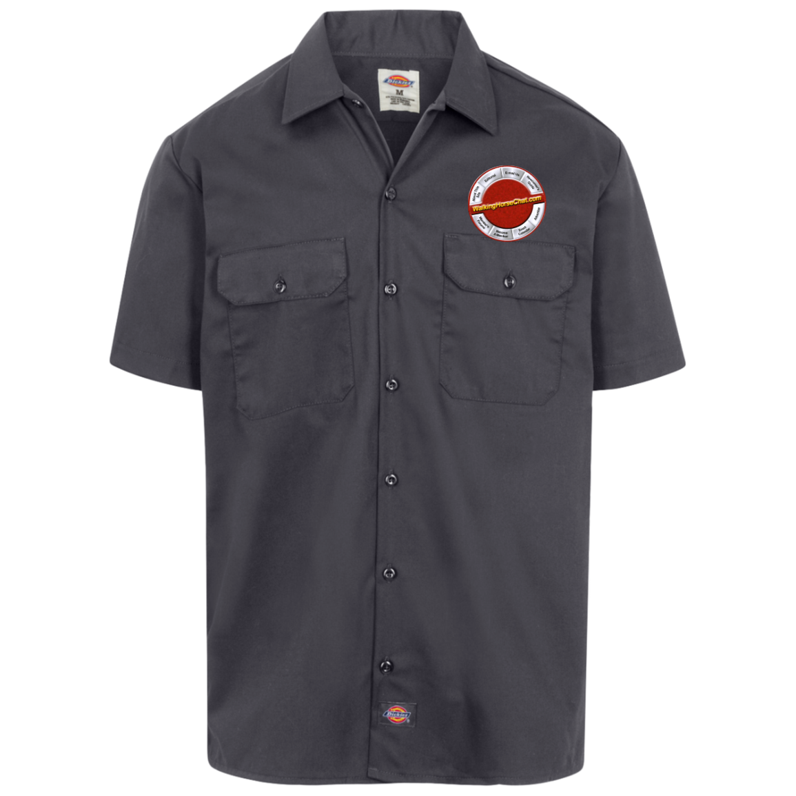 whclogo2017 1574 Dickies Men's Short Sleeve Workshirt