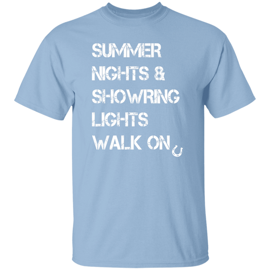 Summer Nights Showring Lights Walk On G500 5.3 oz. T-Shirt