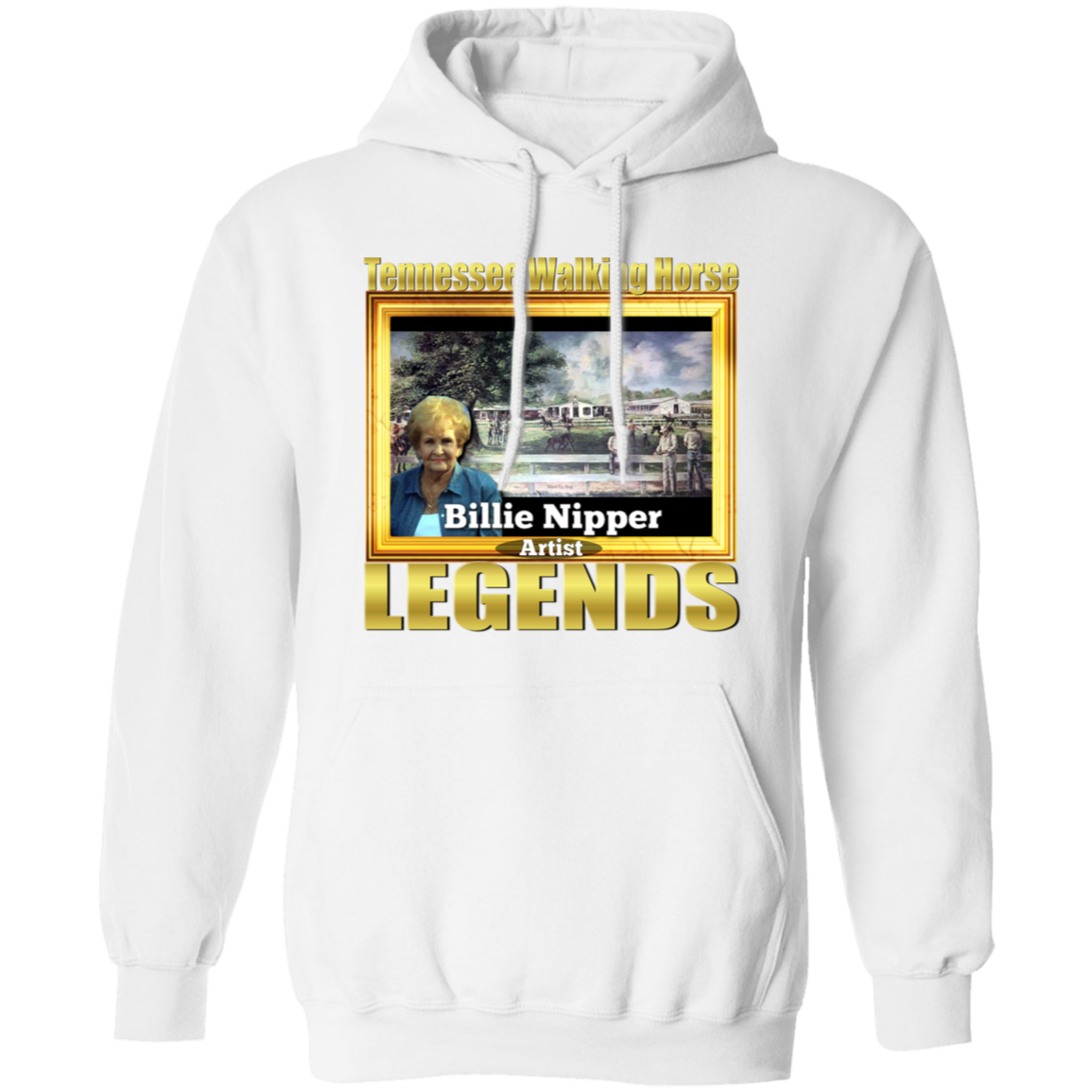 BILLIE NIPPER (Legends Series) G185 Gildan Pullover Hoodie