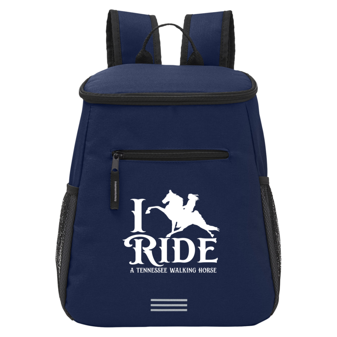 I RIDE A WALKING HORSE B (WHITE) CE056 Core 365 Backpack Cooler