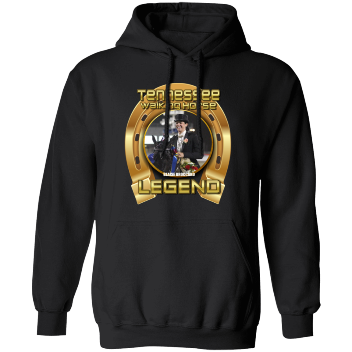 BLAISE BROCCARD (Legends Series) G185 Gildan Pullover Hoodie