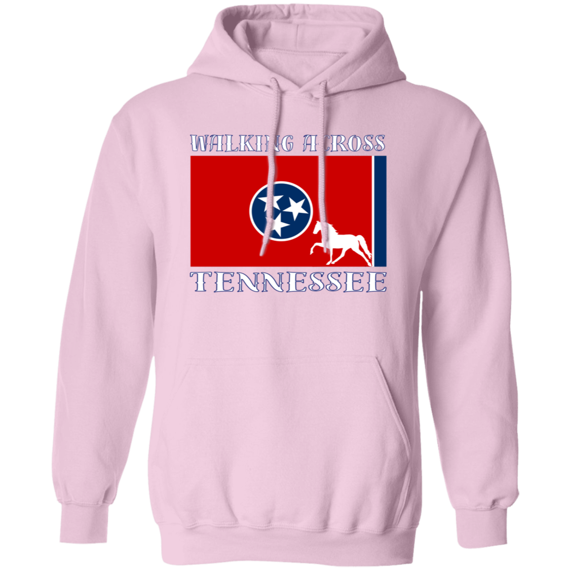 Walking Across Tennessee (Pleasure) G185 Gildan Pullover Hoodie